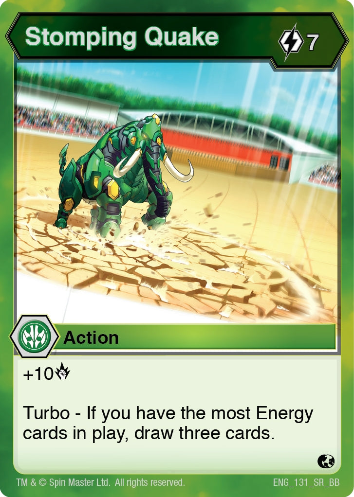 Stomping Quake (131) [BB] - Bakugan TCG Single