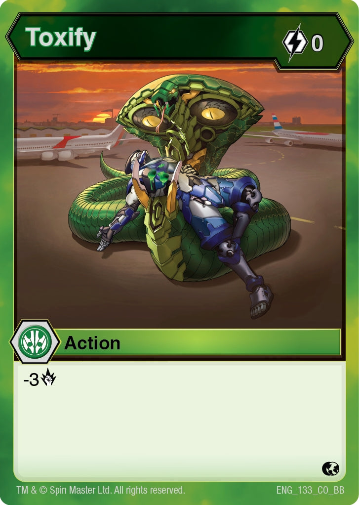 Toxify (133) [BB] - Bakugan TCG Single