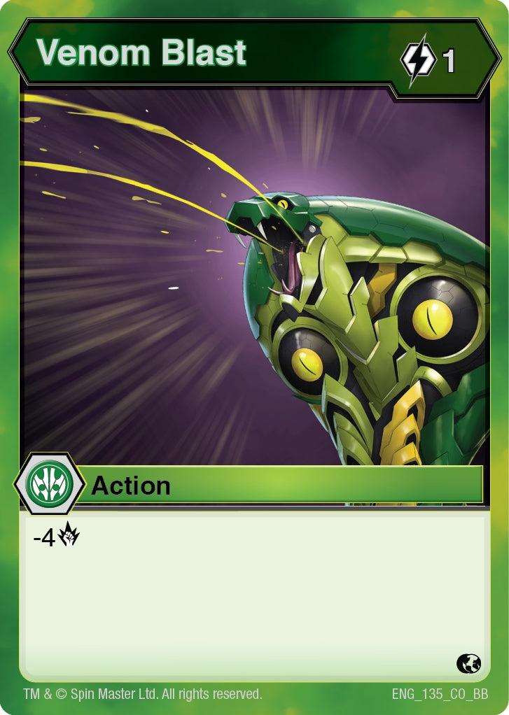 Venom Blast (135) [BB] - Bakugan TCG Single