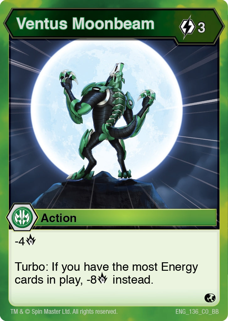Ventus Moonbeam (136) [BB] - Bakugan TCG Single