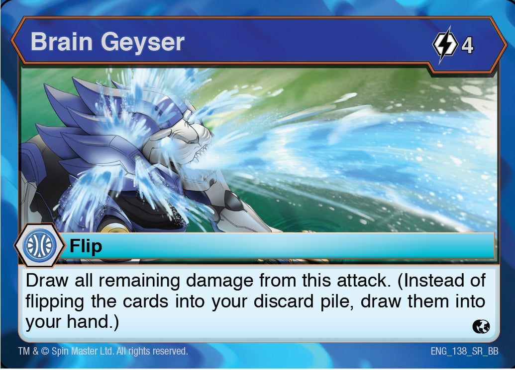 Brain Geyser (138) [BB] - Bakugan TCG Single
