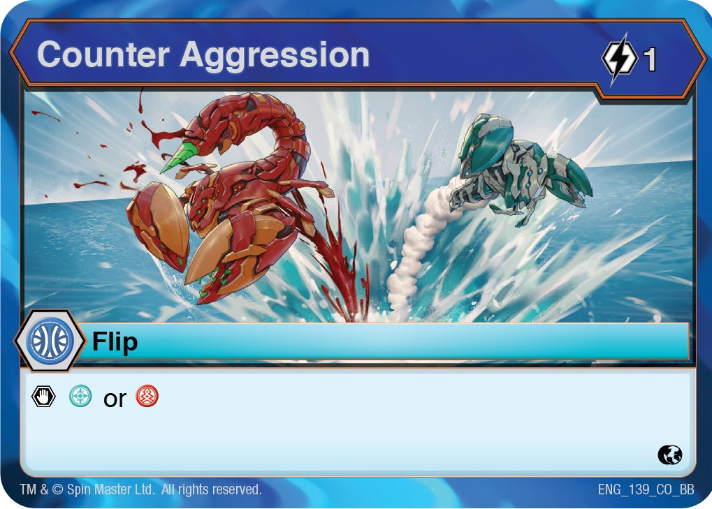 Counter Aggression (139) [BB] - Bakugan TCG Single