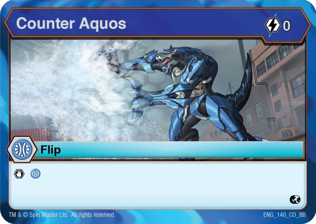 Counter Aquos (140) [BB] - Bakugan TCG Single