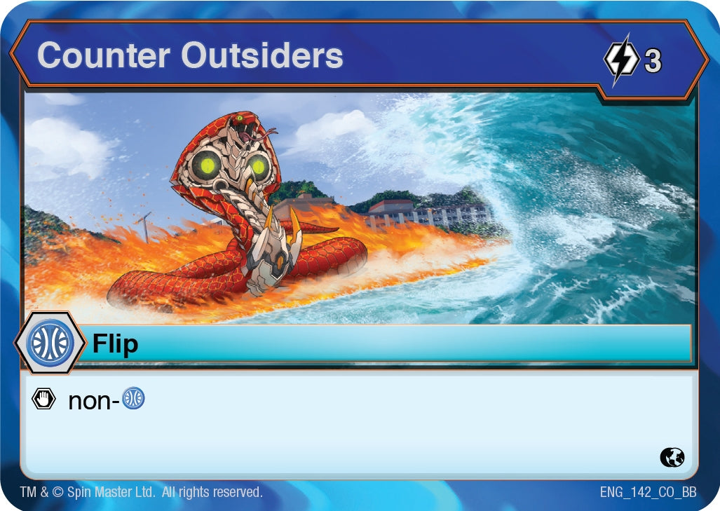 Counter Outsiders (142) [BB] - Bakugan TCG Single
