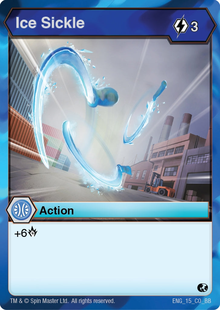 Ice Sickle (15) [BB] - Bakugan TCG Single
