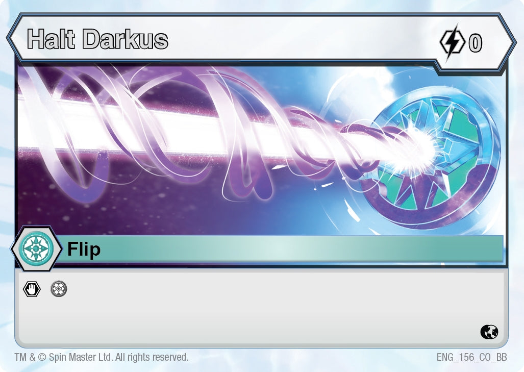 Halt Darkus (156) [BB] - Bakugan TCG Single