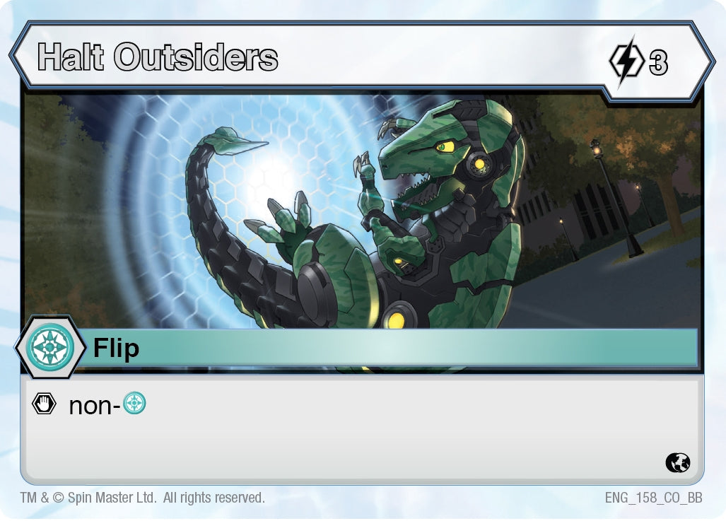 Halt Outsiders (158) [BB] - Bakugan TCG Single