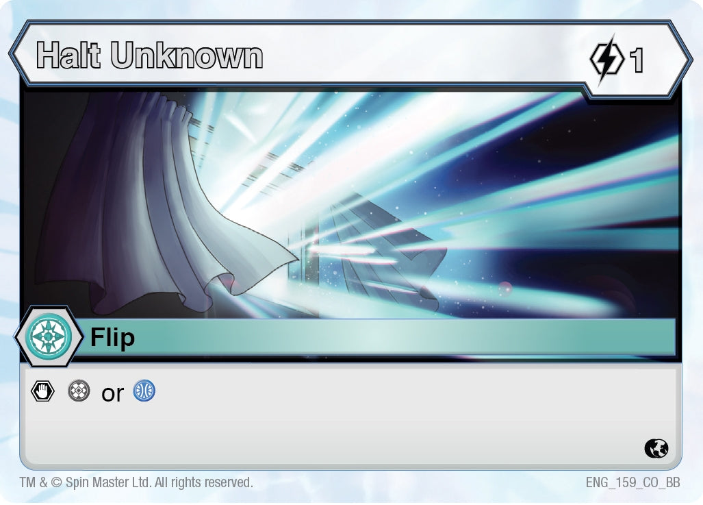 Halt Unknown (159) [BB] - Bakugan TCG Single