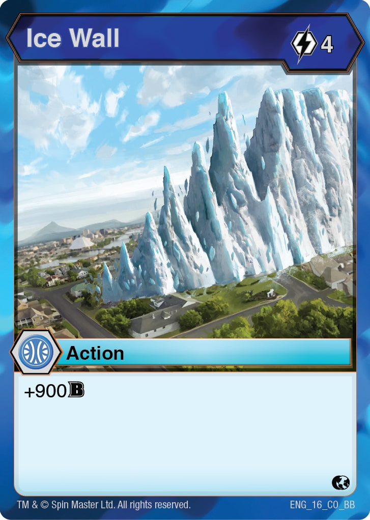 Ice Wall (16) [BB] - Bakugan TCG Single