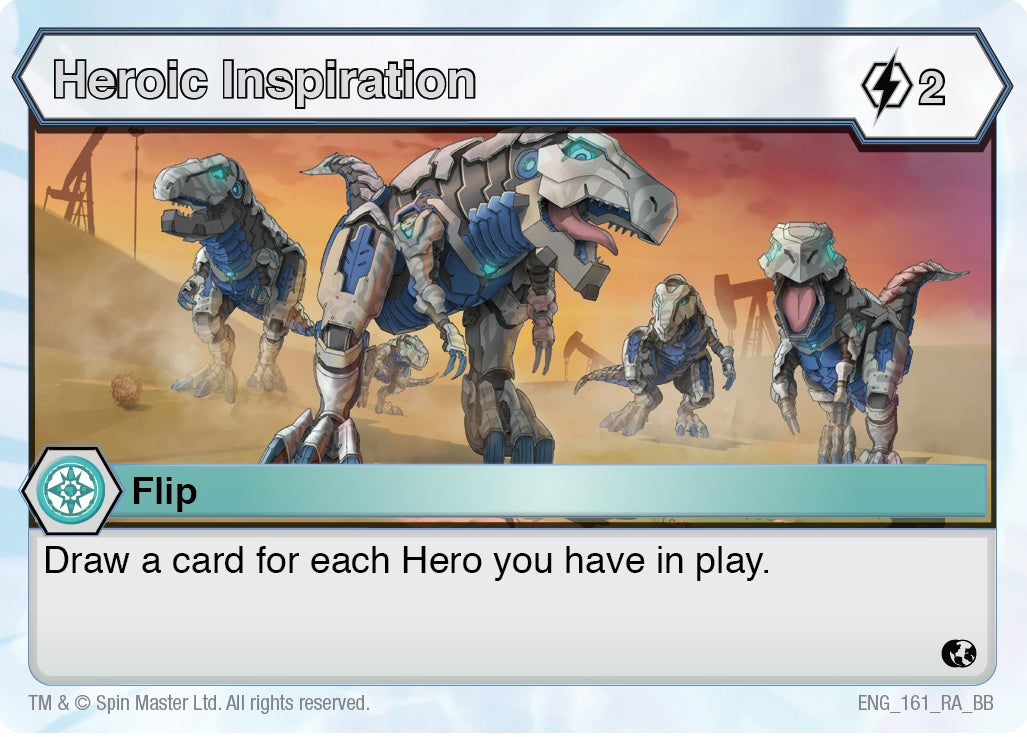 Heroic Inspiration (161) [BB] - Bakugan TCG Single