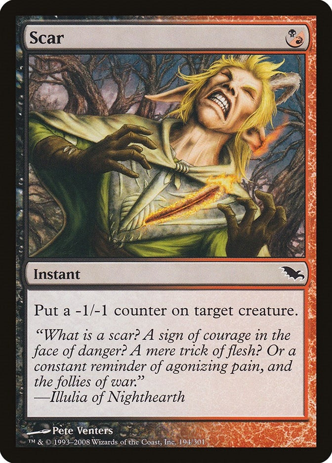 Scar (194) [SHM] - MTG Single