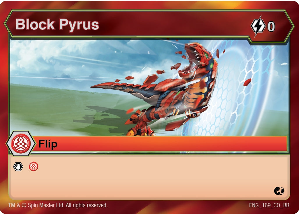 Block Pyrus (169) [BB] - Bakugan TCG Single