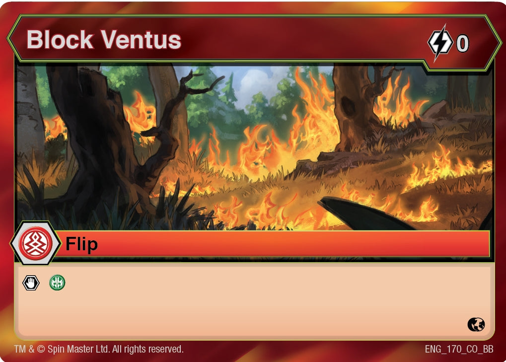 Block Ventus (170) [BB] - Bakugan TCG Single