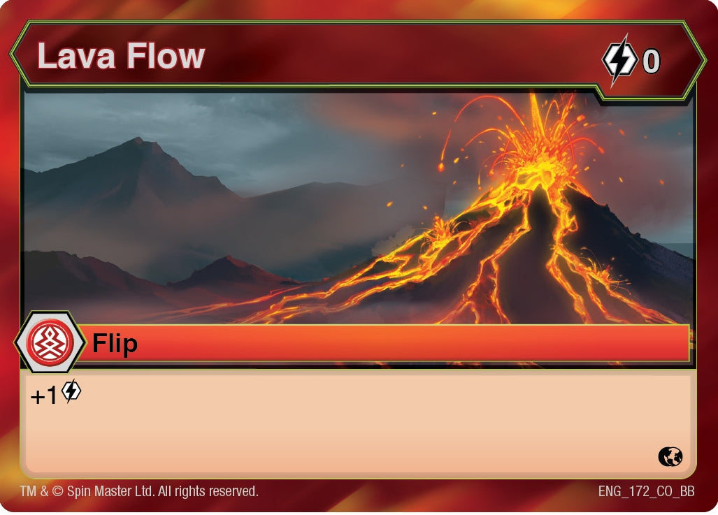 Lava Flow (172) [BB] - Bakugan TCG Single