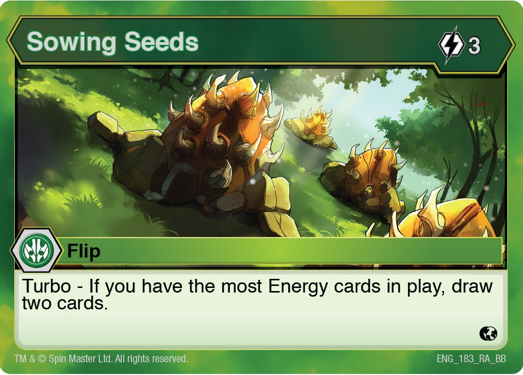 Sowing Seeds (183) [BB] - Bakugan TCG Single