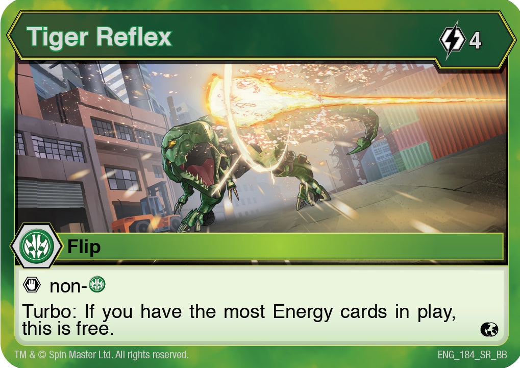 Tiger Reflex (184) [BB] - Bakugan TCG Single