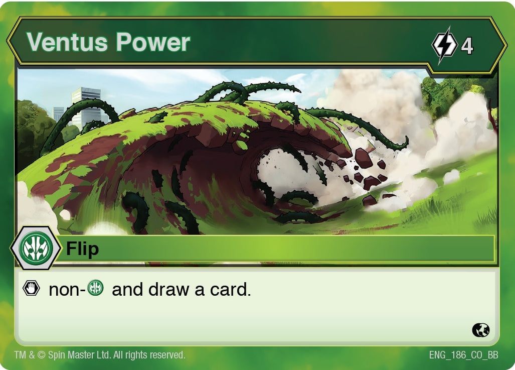 Ventus Power (186) [BB] - Bakugan TCG Single