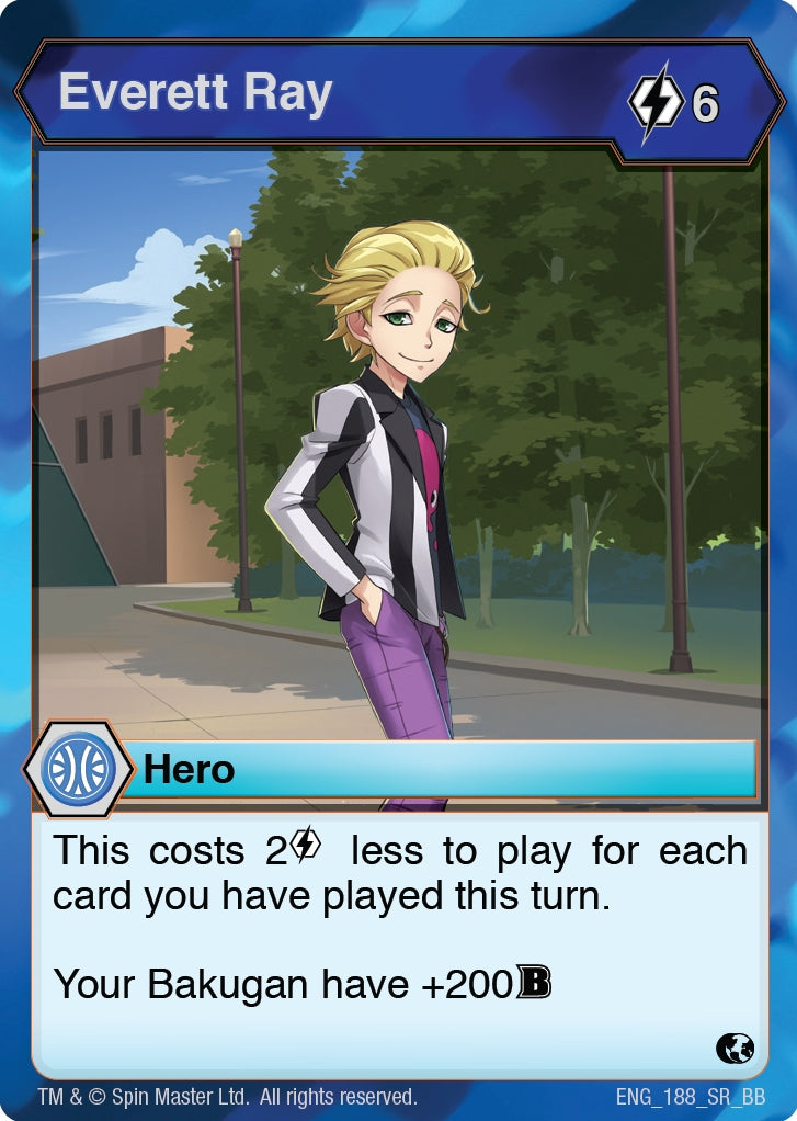 Everett Ray (188) [BB] - Bakugan TCG Single