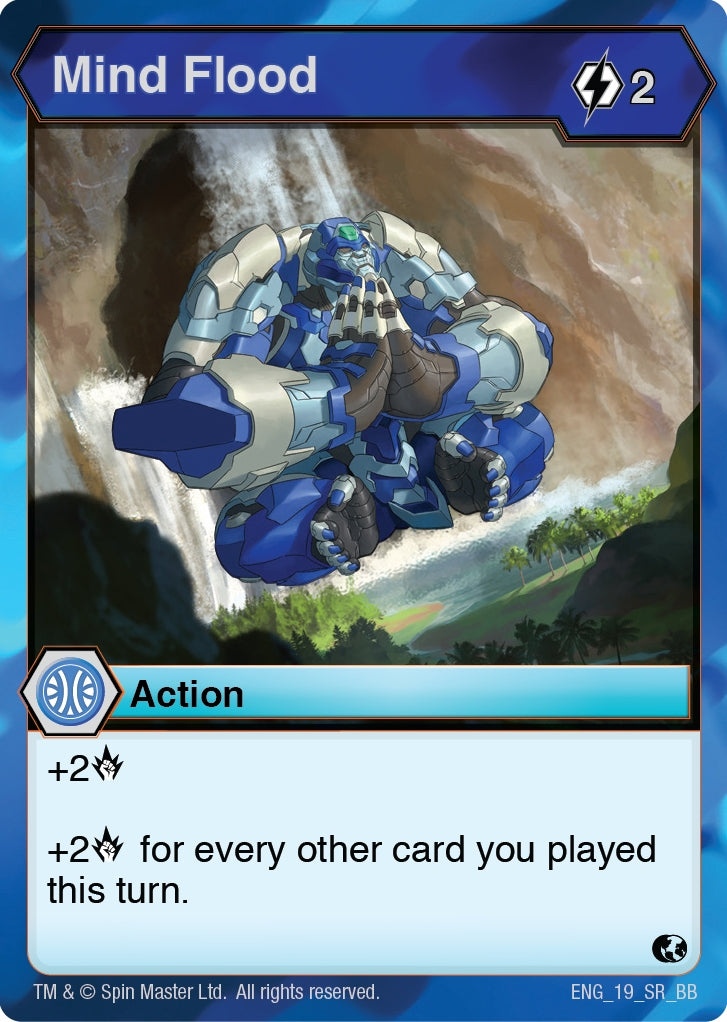 Mind Flood (19) [BB] - Bakugan TCG Single