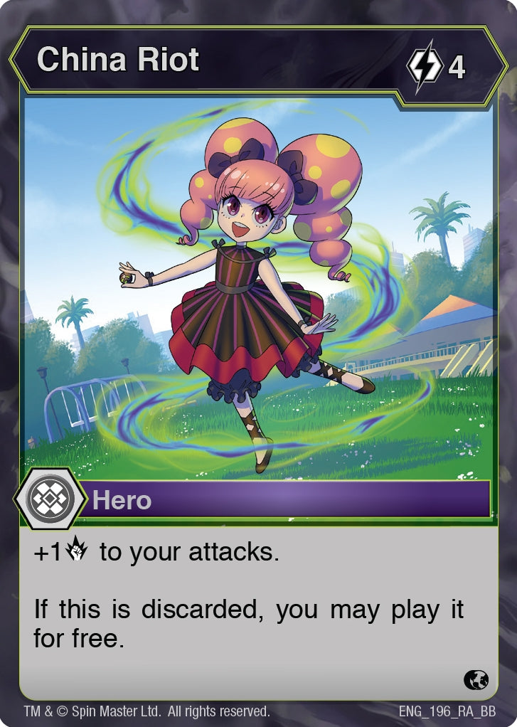 China Riot (196) [BB] - Bakugan TCG Single