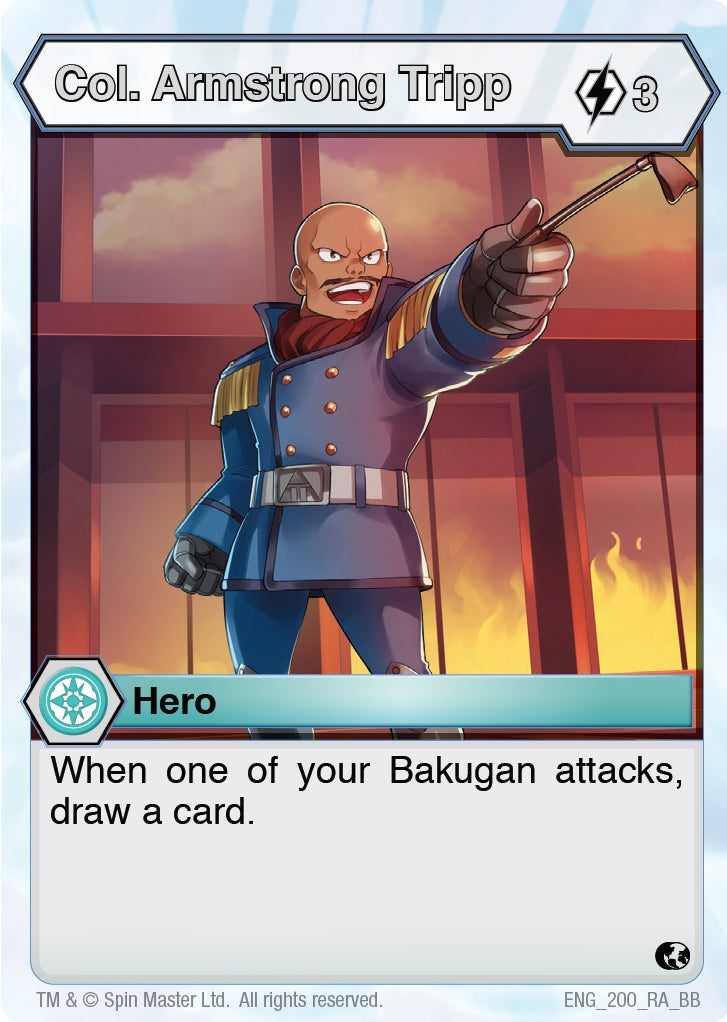 Col. Armstrong Tripp (200) [BB] - Bakugan TCG Single
