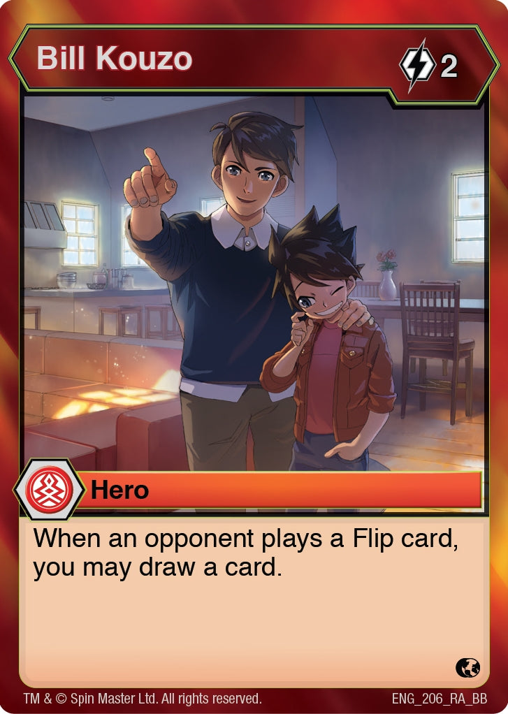 Bill Kouzo (206) [BB] - Bakugan TCG Single
