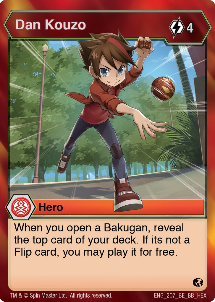 Dan Kouzo (207) [BB] - Bakugan TCG Single