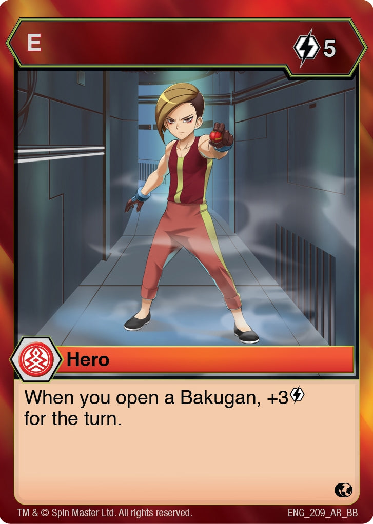 E (209) [BB] - Bakugan TCG Single