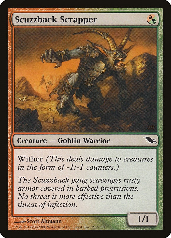 Scuzzback Scrapper (217) [SHM] - MTG Single