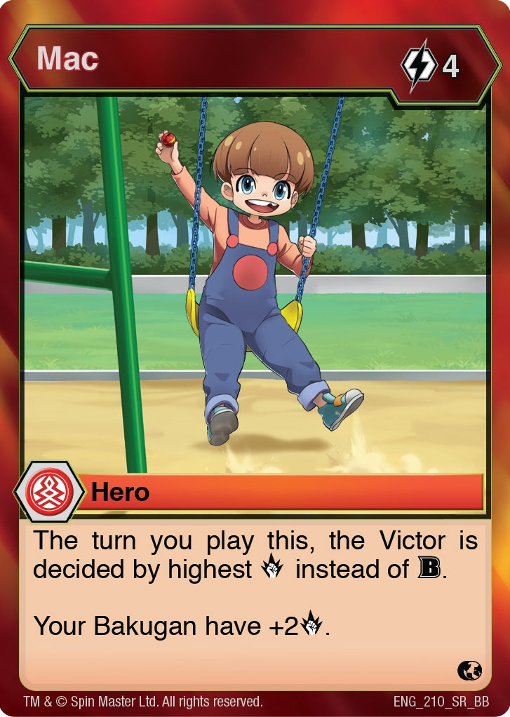 Mac (210) [BB] - Bakugan TCG Single
