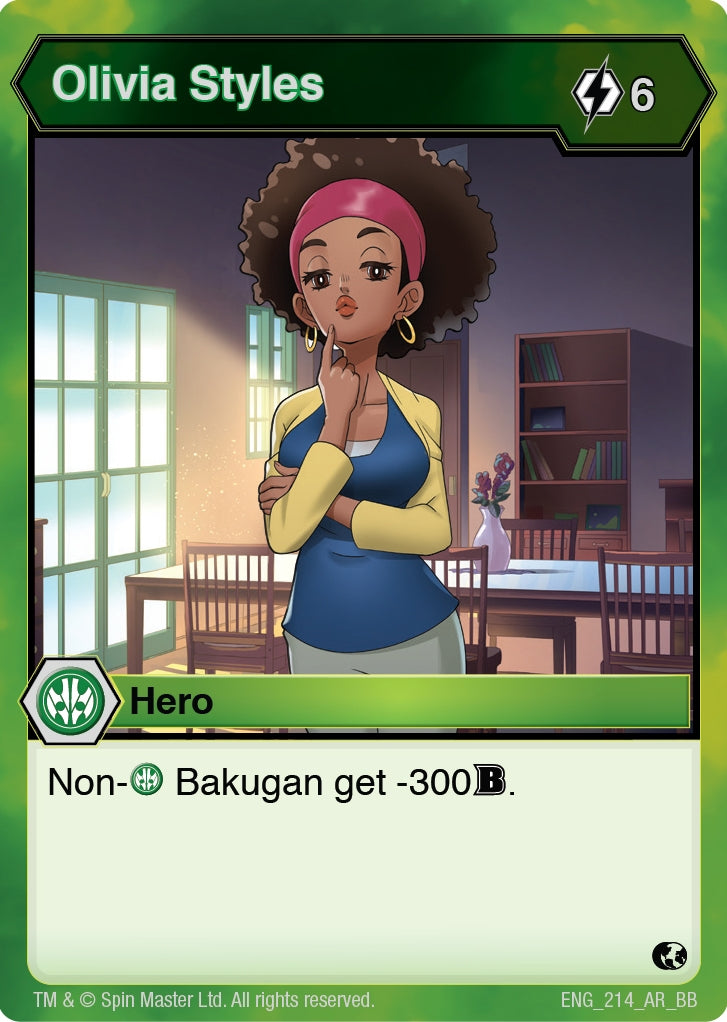 Olivia Styles (214) [BB] - Bakugan TCG Single