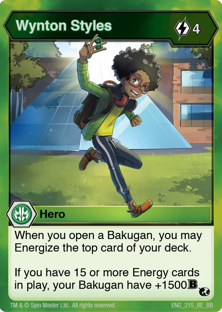 Wynton Styles (215) [BB] - Bakugan TCG Single