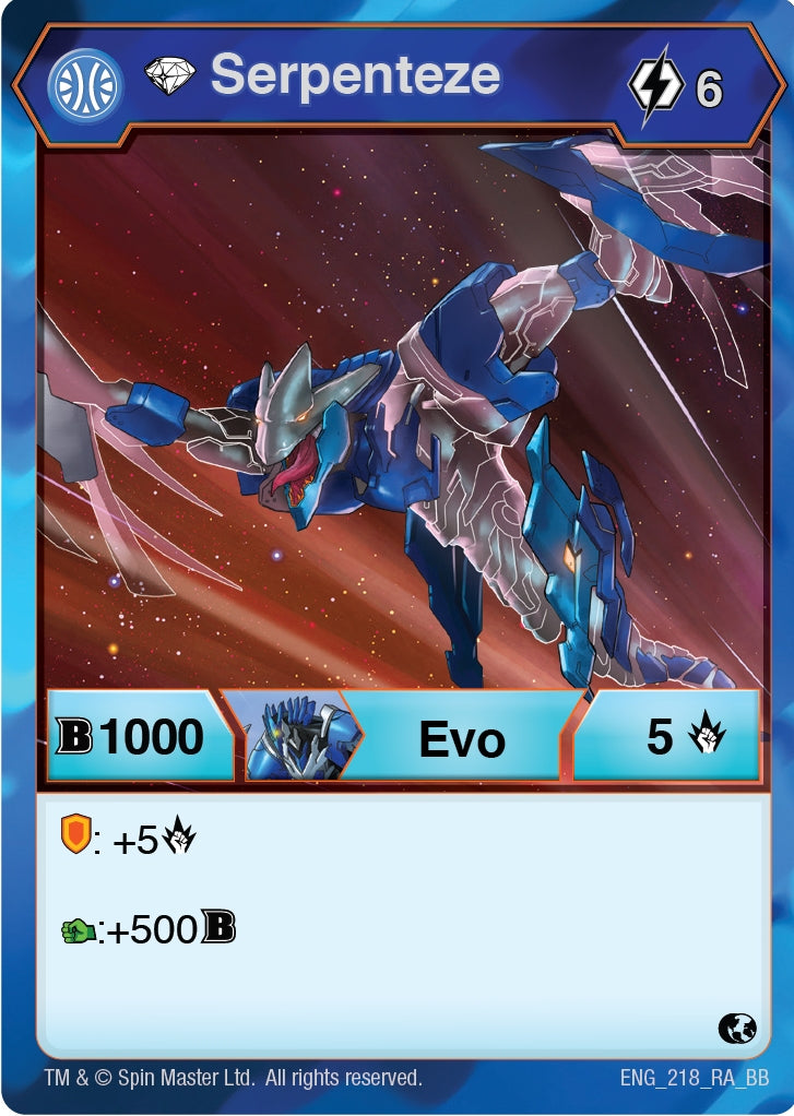 Diamond Serpenteze (218) [BB] - Bakugan TCG Single