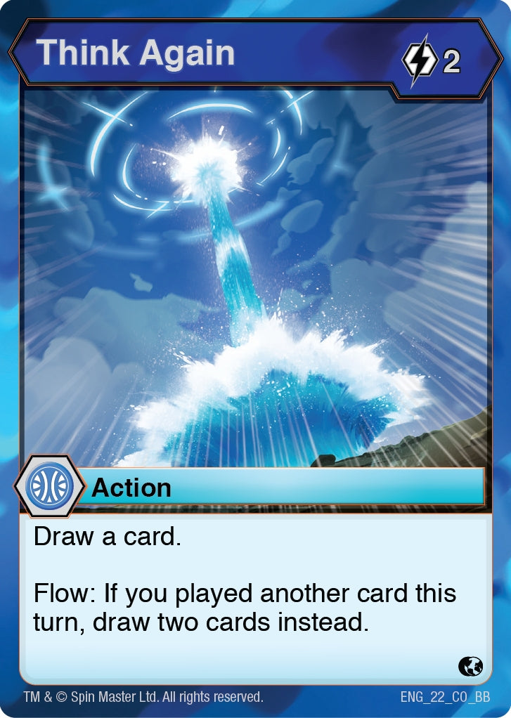 Think Again (22) [BB] - Bakugan TCG Single