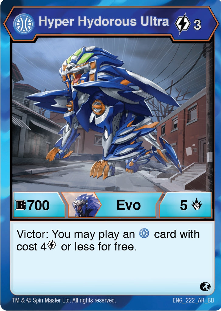 Hyper Hydorous Ultra (222) [BB] - Bakugan TCG Single
