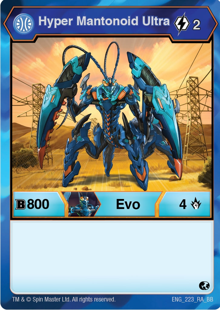 Hyper Mantonoid Ultra (223) [BB] - Bakugan TCG Single