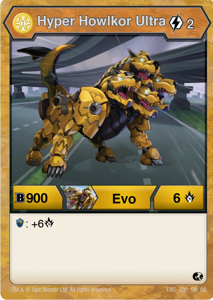Hyper Howlkor Ultra (230) [BB] - Bakugan TCG Single