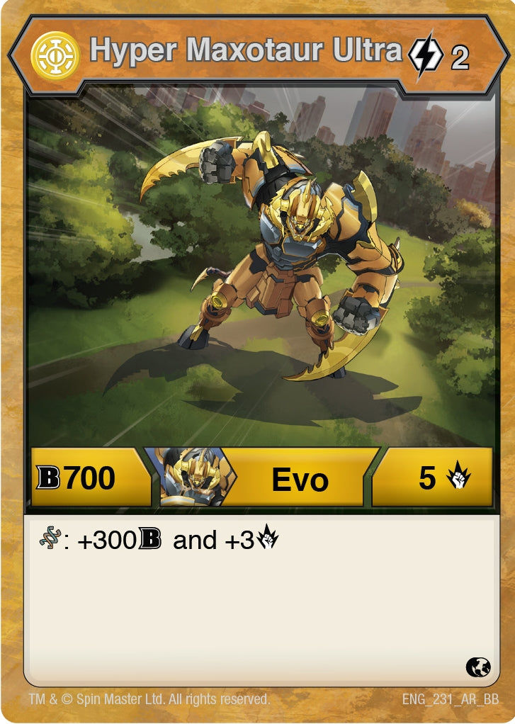 Hyper Maxotaur Ultra (231) [BB] - Bakugan TCG Single
