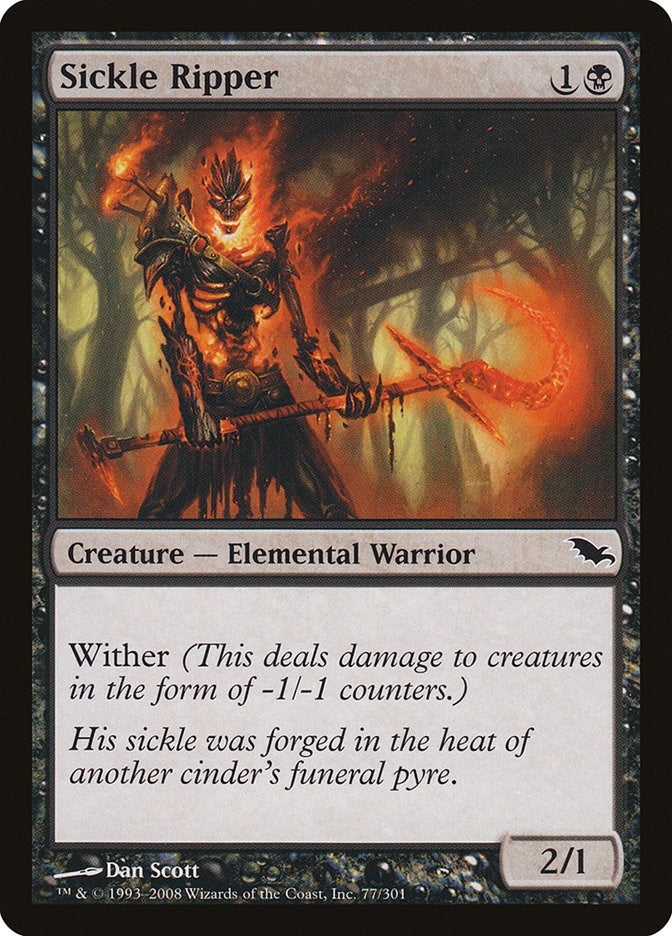 Sickle Ripper (77) [SHM] - MTG Single