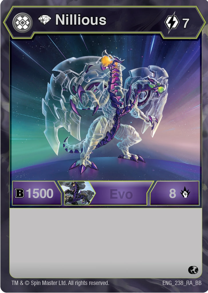 Diamond Nillious (238) [BB] - Bakugan TCG Single