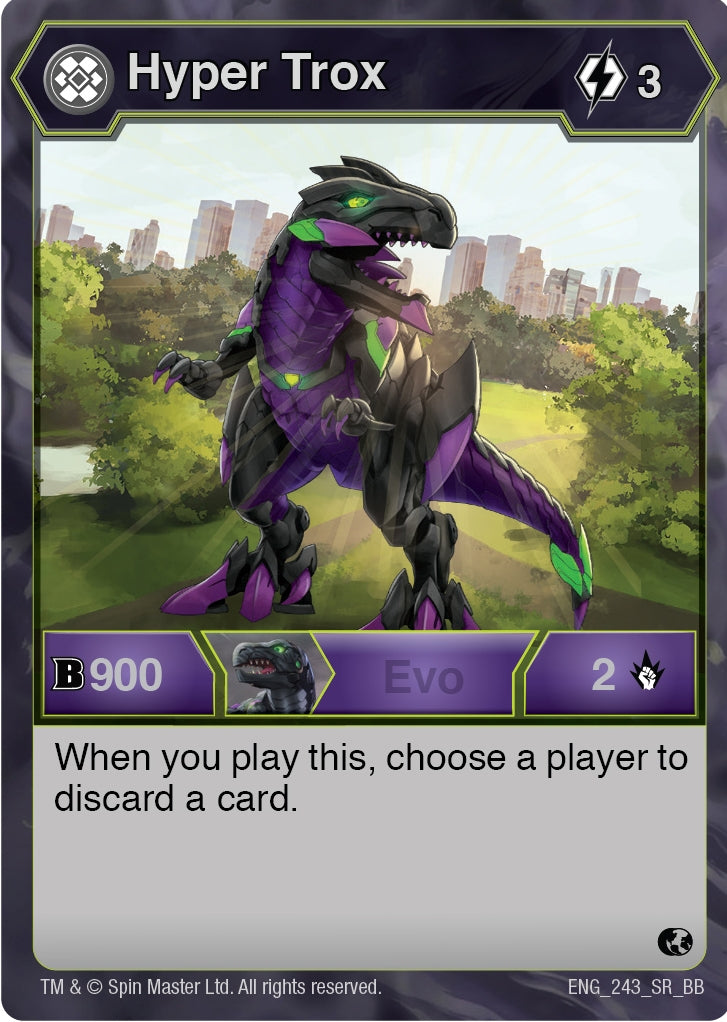 Hyper Trox (243) (243) [BB] - Bakugan TCG Single