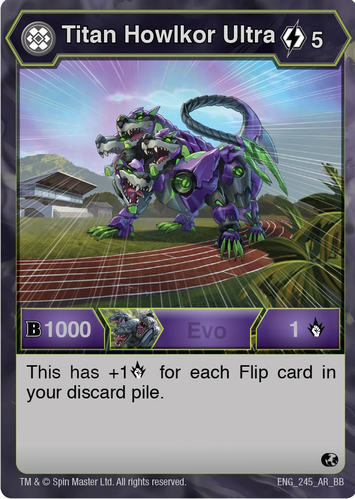 Titan Howlkor Ultra (245) [BB] - Bakugan TCG Single