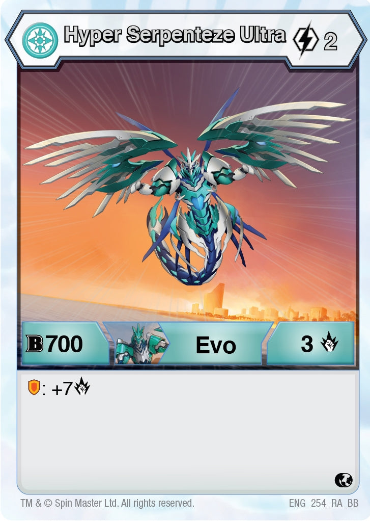 Hyper Serpenteze Ultra (254) (254) [BB] - Bakugan TCG Single