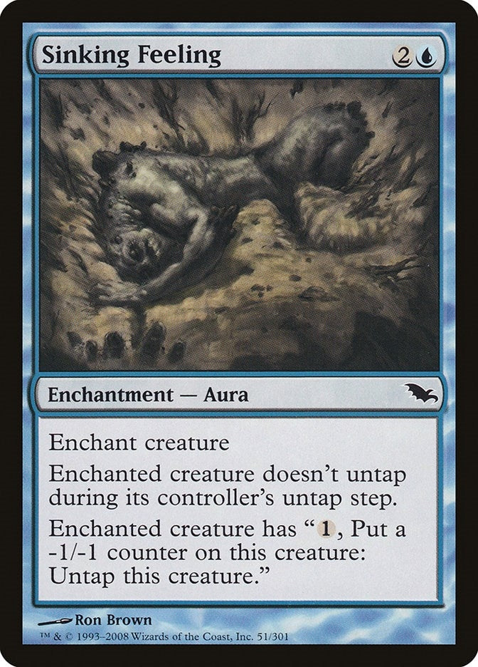 Sinking Feeling (51) [SHM] - MTG Single