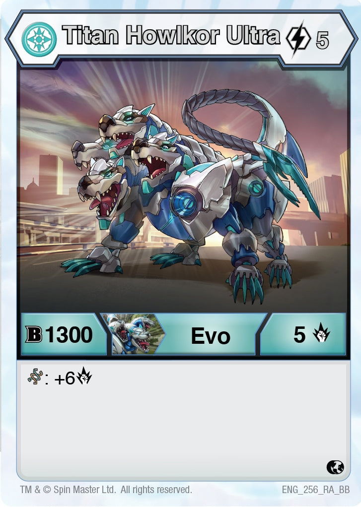 Titan Howlkor Ultra (256) (256) [BB] - Bakugan TCG Single
