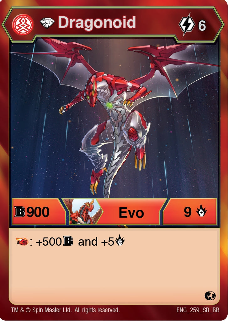 Diamond Dragonoid (259) [BB] - Bakugan TCG Single