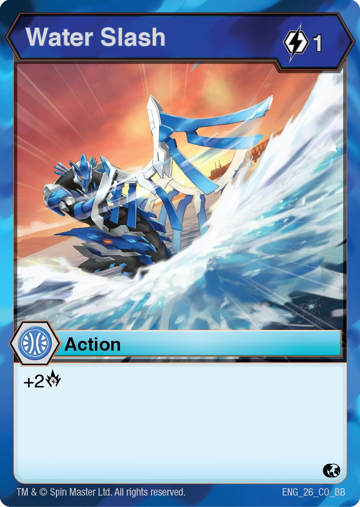 Water Slash (26) [BB] - Bakugan TCG Single