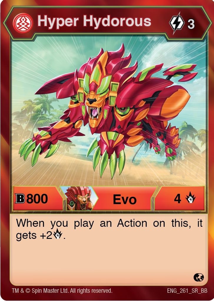 Hyper Hydorous (261) (261) [BB] - Bakugan TCG Single