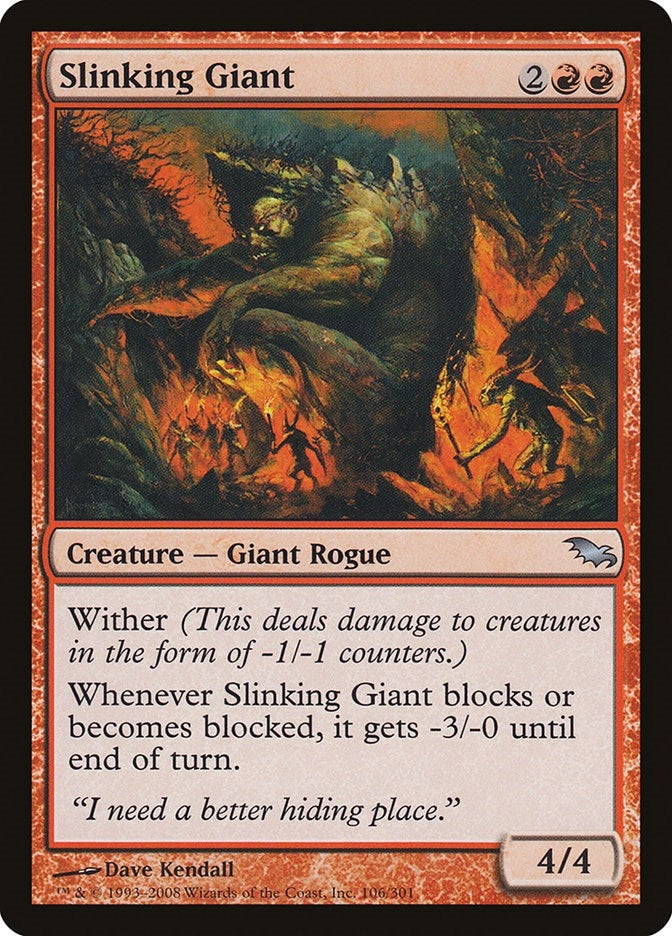 Slinking Giant (106) [SHM] - MTG Single