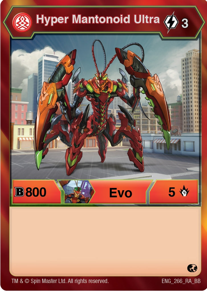 Hyper Mantonoid Ultra (266) (266) [BB] - Bakugan TCG Single